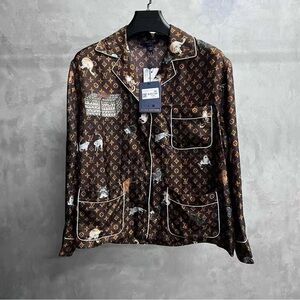 Authentic Louis Vuitton Brown Monogram Jacket
